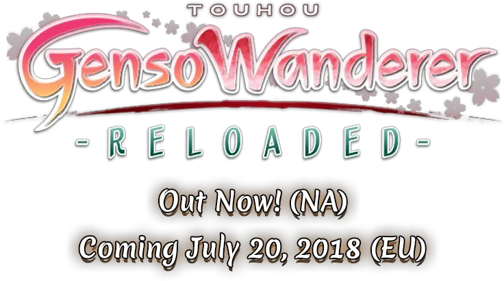  Touhou Genso Wanderer Reloaded Language Png Touhou Logo