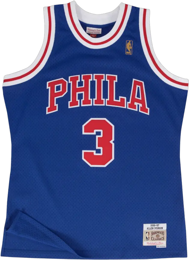  Download Mitchell Ness Iverson Sports Jersey Png Allen Iverson Png