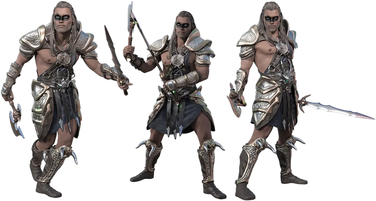  Knight Armor Png Barbarian Warrior Knight Free Picture Barbarian Knight Orc Png