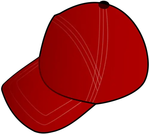  Red Cap Vector Image Hat Clip Art Png Red Cap Png