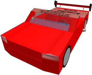  Red Car With Brick Factory Tycoon Logo Roblox Plastic Png Red Car Logo