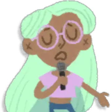  Singer Cartoon Png Singer Png