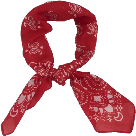  Transparent Bandana Large Red Red Bandana Tied Transparent Png Bandana Transparent