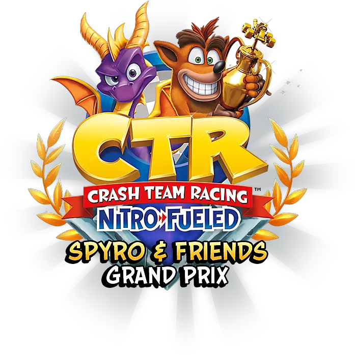  Team Racing Nitro Crash Team Racing Spyro Logo Png Spyro Png