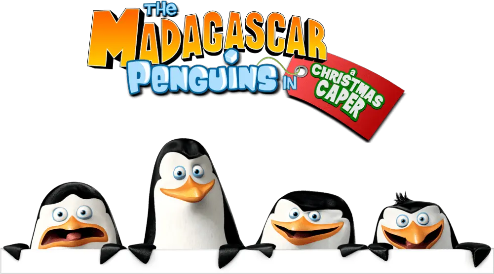  The Madagascar Penguins In A Christmas Madagascar Penguins In A Christmas Caper Logo Png Penguin Png