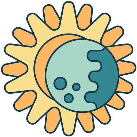  Eclipse Png U0026 Svg Transparent Background To Download Vector Girasol Siluetas Eclipse Icon