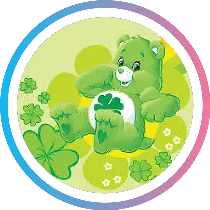  Luck Bear The Care Bears Movie Care Bear With Facehugger Png Care Bear Png