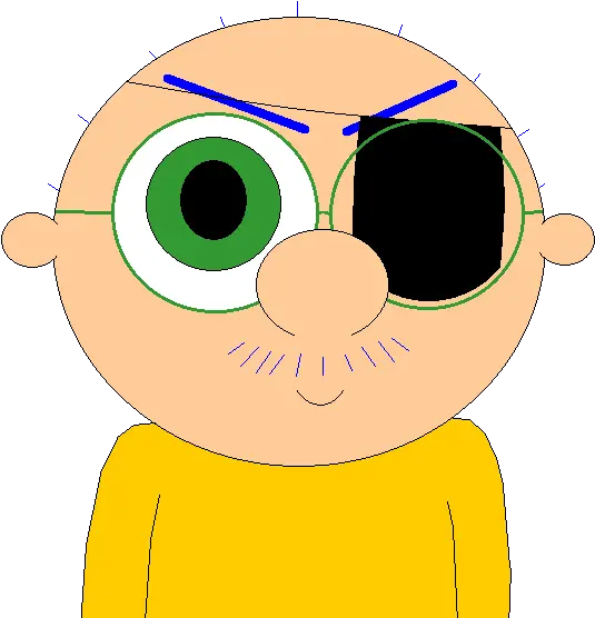  Download Hd Joey Slikk With Short Mustache And Eyepatch 800 Happy Png Eyepatch Transparent