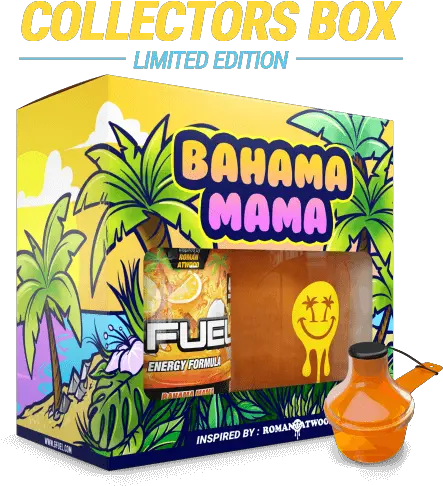  Bahama Mama Gfuel Collectors Box G Fuel Shaker Bahama Mama Png Gfuel Logo