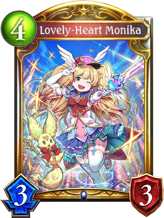  Card Lovely Heart Monika Png Monika Png