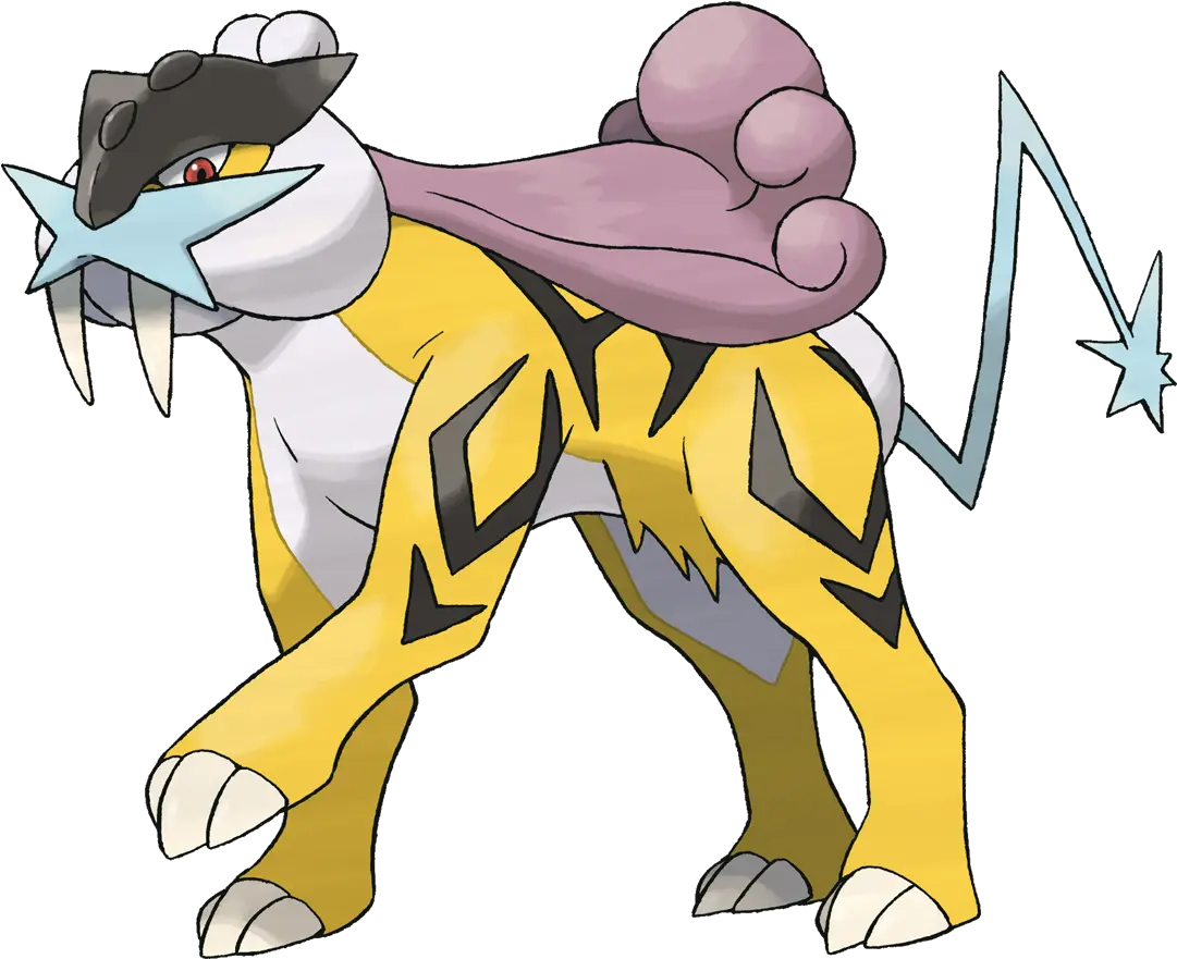  Level 5 New Level Awesome Pokemon Memrise Raikou Pokemon Png Pichu Transparent