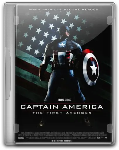  Captain America The First Avenger Film Movies 5 Free Icon Captain America Png Captain Marvel Icon