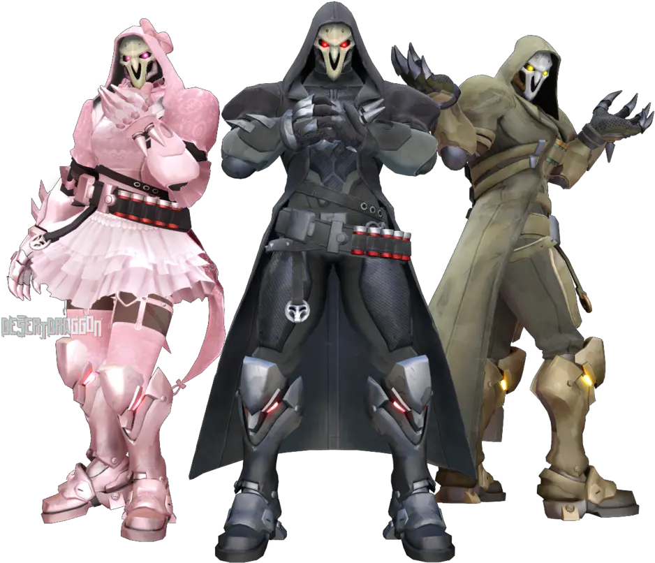  Transparent Reaper Side View Overwatch Overwatch Reaper Png Reaper Overwatch Png