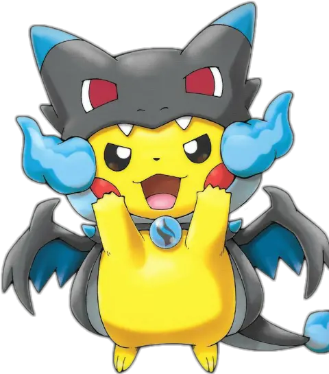  Pikachu Pikapika Megacharizardx Charizard Pokemon Pocke Mega Charizard X Pikachu Sticker Png Charizard Png