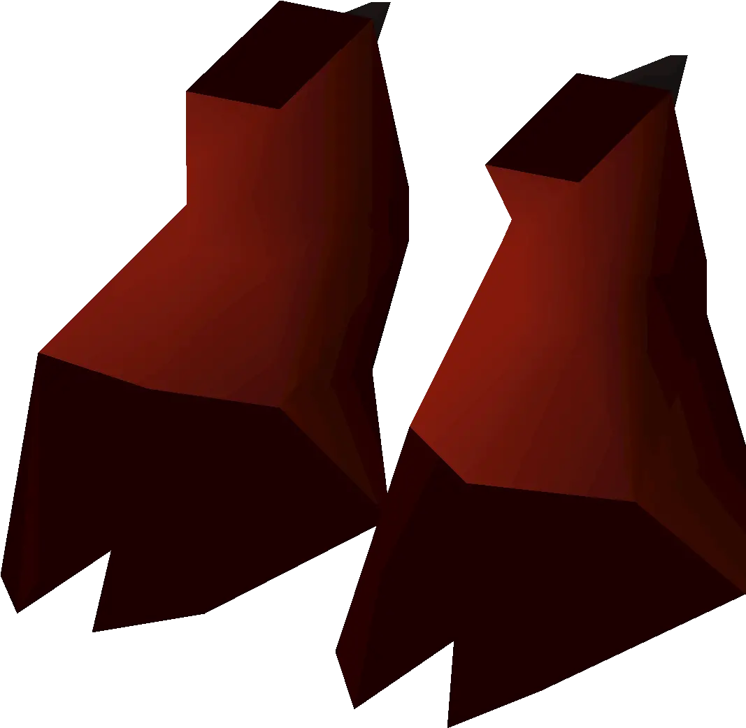  Demon Feet Demon Boots Osrs Png Feet Png