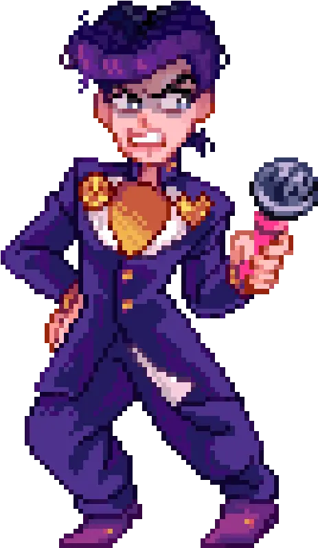  Josuke Higashikata Funkipedia Mods Wiki Fandom Josuke Fnf Png Jotaro Icon