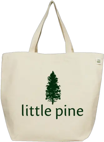  Little Pine Shop Tote Bag Png Pine Tree Logo