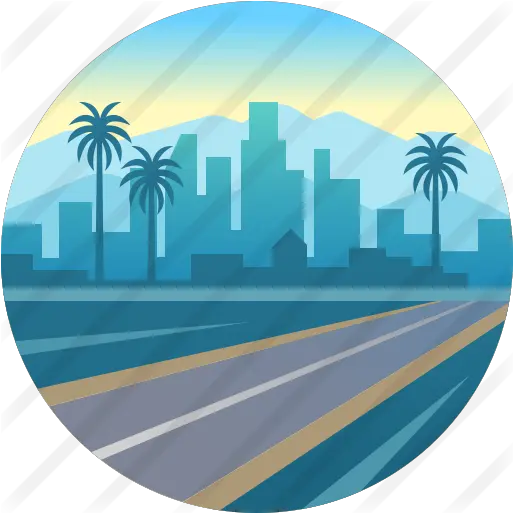  Los Angeles Los Angeles Flat Icons Png Los Angeles Png