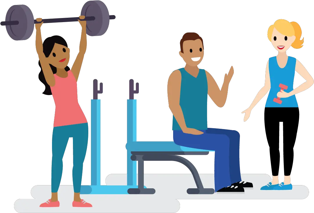  Salesforcelandians Lifting Weights Clipart Full Size Portable Network Graphics Png Weights Png