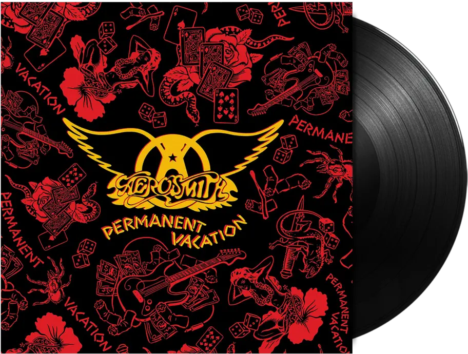  Permanent Vacation Lp Aerosmith Permanent Vacation Png Aerosmith Logo