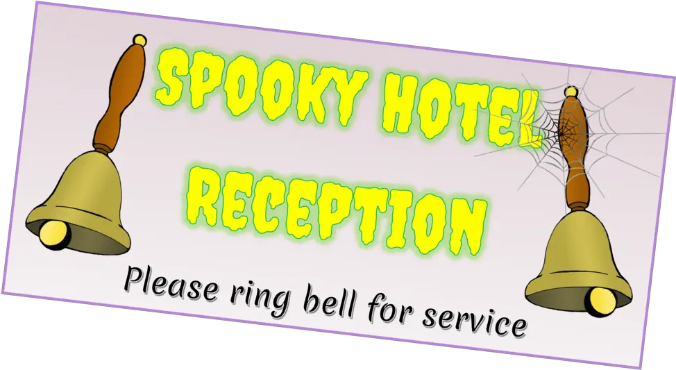  Free Spooky Halloween Hotel Reception Early Yearsey Eyfs Cartoon Png Spooky Png