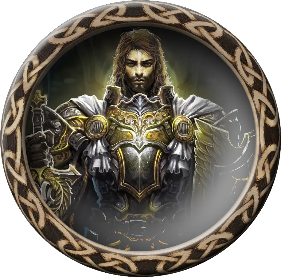  Paladin Fantasy Paladin Shield Png Paladins Icon