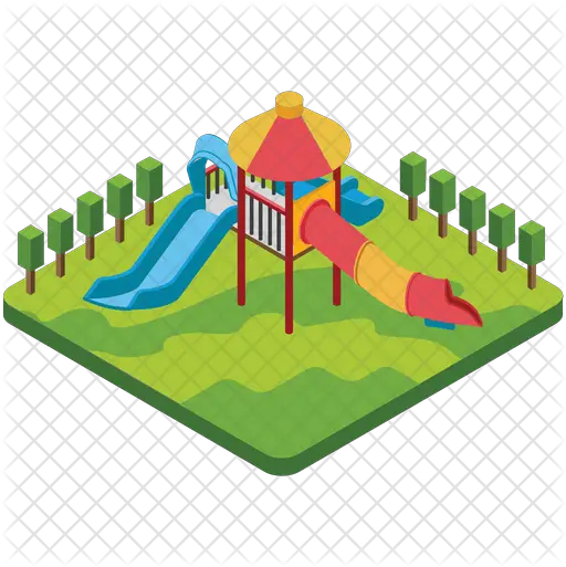  Modern Playground Icon Of Isometric Kfc Png Playground Png