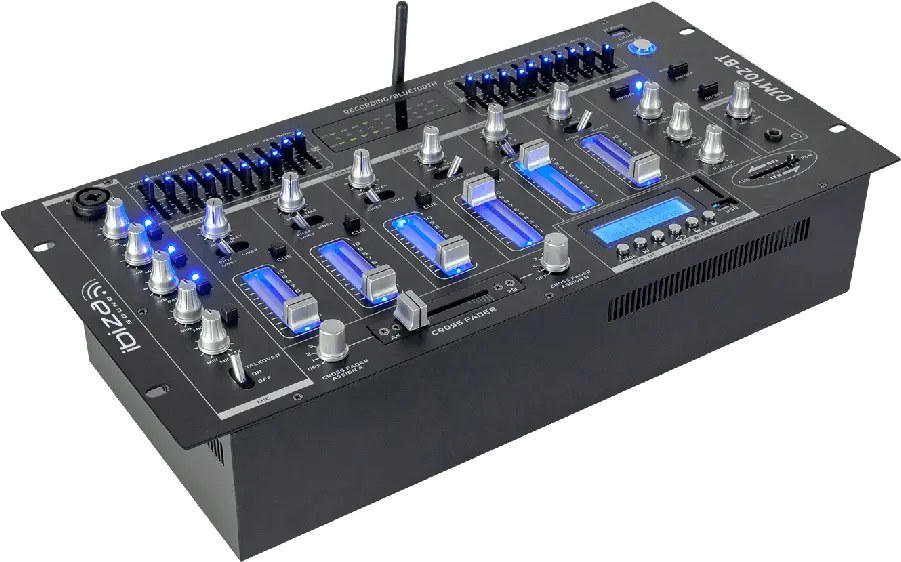  12 Input 6 Ch 19 Mixer With Bluetooth Arduíno Due Png Mixer Png