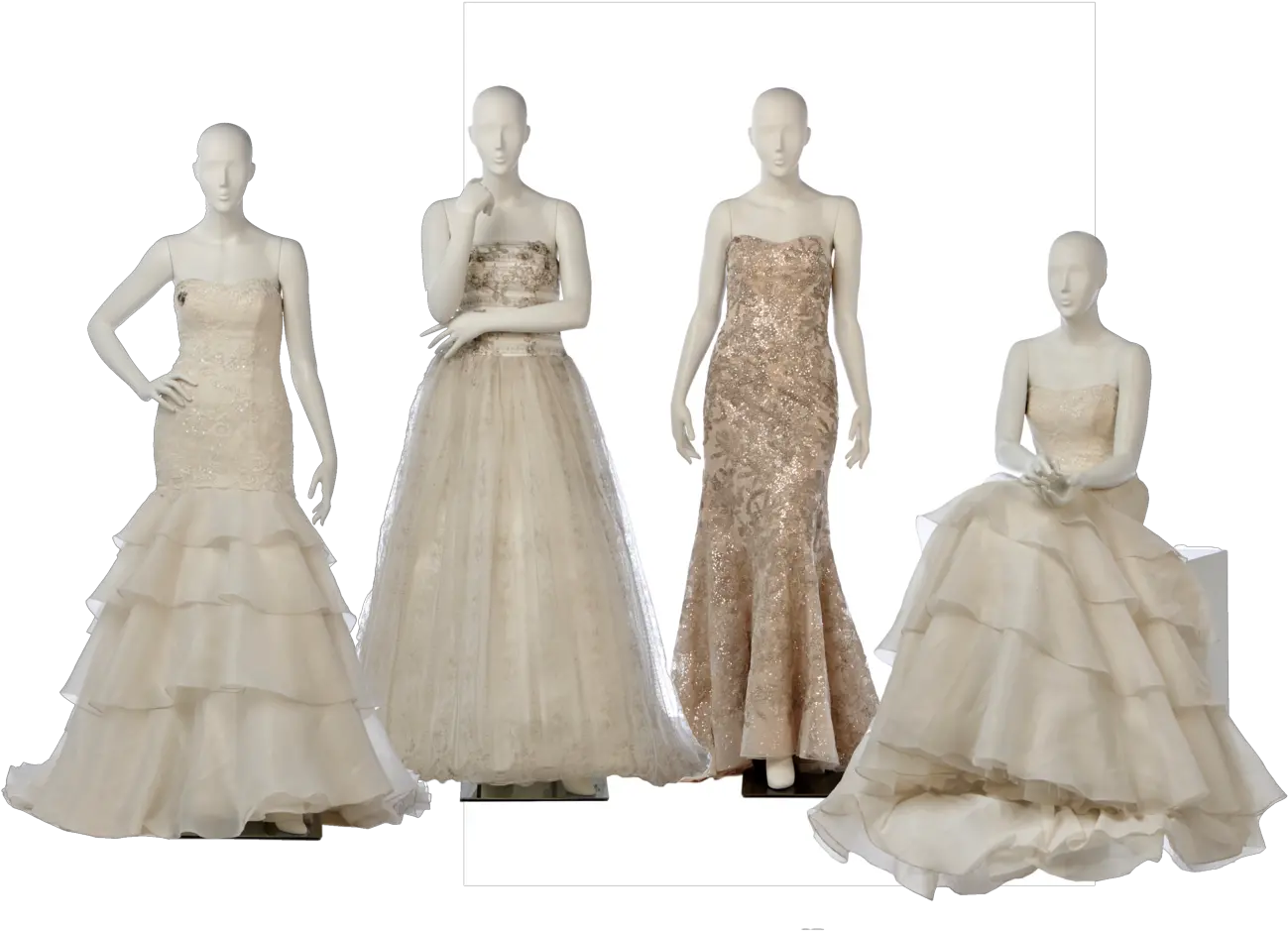  Mannequins By Brett Nuoci Wedding Dress Mannequin Png Mannequin Png