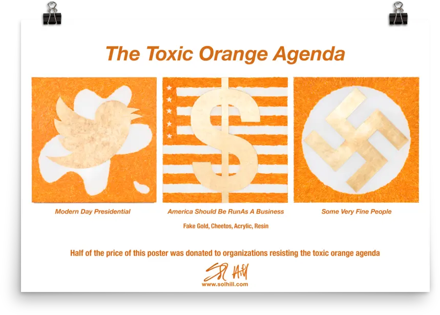  The Toxic Orange Agenda Trilogy Poster Png