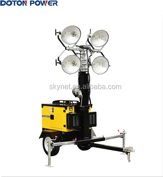  Trailer Truck Tpye Metal Halide Light Tower With Kubota Png Icon