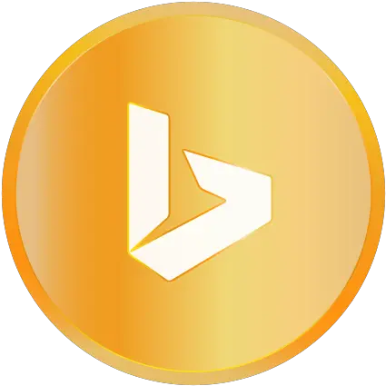  Bing Internet Online Search Engine Web Icon Circle Png Bing Logo Png