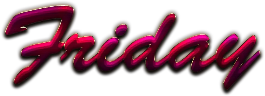  Friday 123 Greetings For Birthday Png Friday Png
