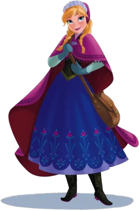  Disney Frozen Anna Clip Art Cartoon Disney Princess Anna Png Anna Frozen Png