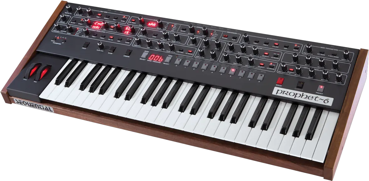  6 Of The Best Keyboard Synths 2016 Arturia Prophet 6 Png Piano Keyboard Png