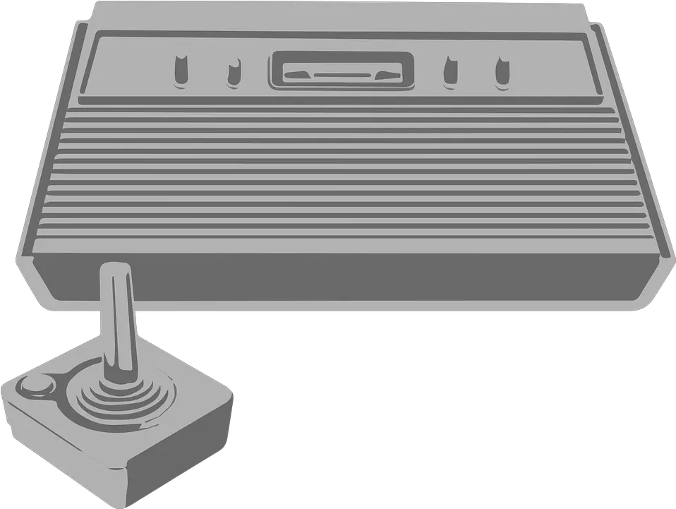  Atari 2600 Console Console Atari Png Atari 2600 Logo