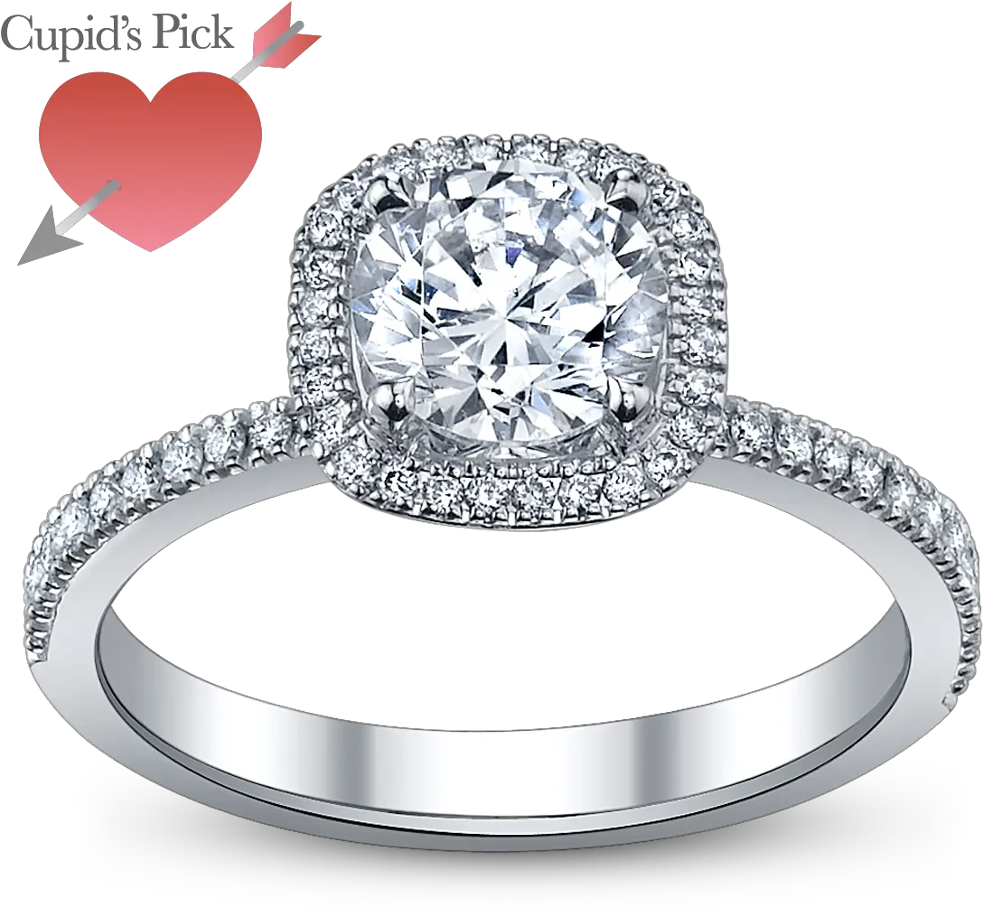  Download Simon G Robbins Brothers Halo Engagement Rings Diamond Png Rings Png