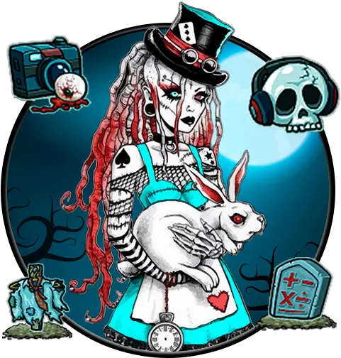  Appkiwi Logo Apps Personalization Punk Horror Animasi Punk Png Horror Icon Wallpaper