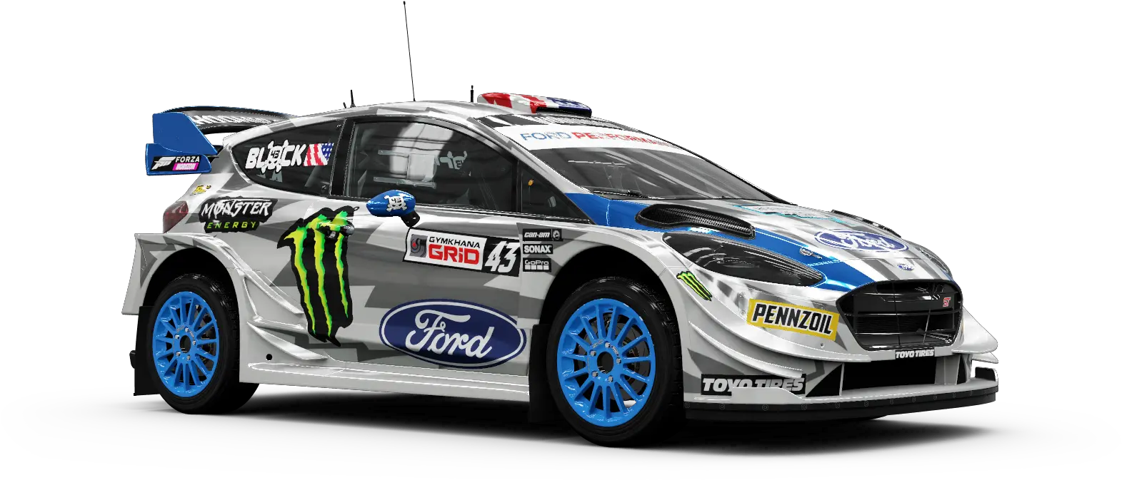  Hoonigan Gymkhana 10 Ford Fiesta St Forza Horizon 4 Hoonigan Fiesta Png Fiesta Png