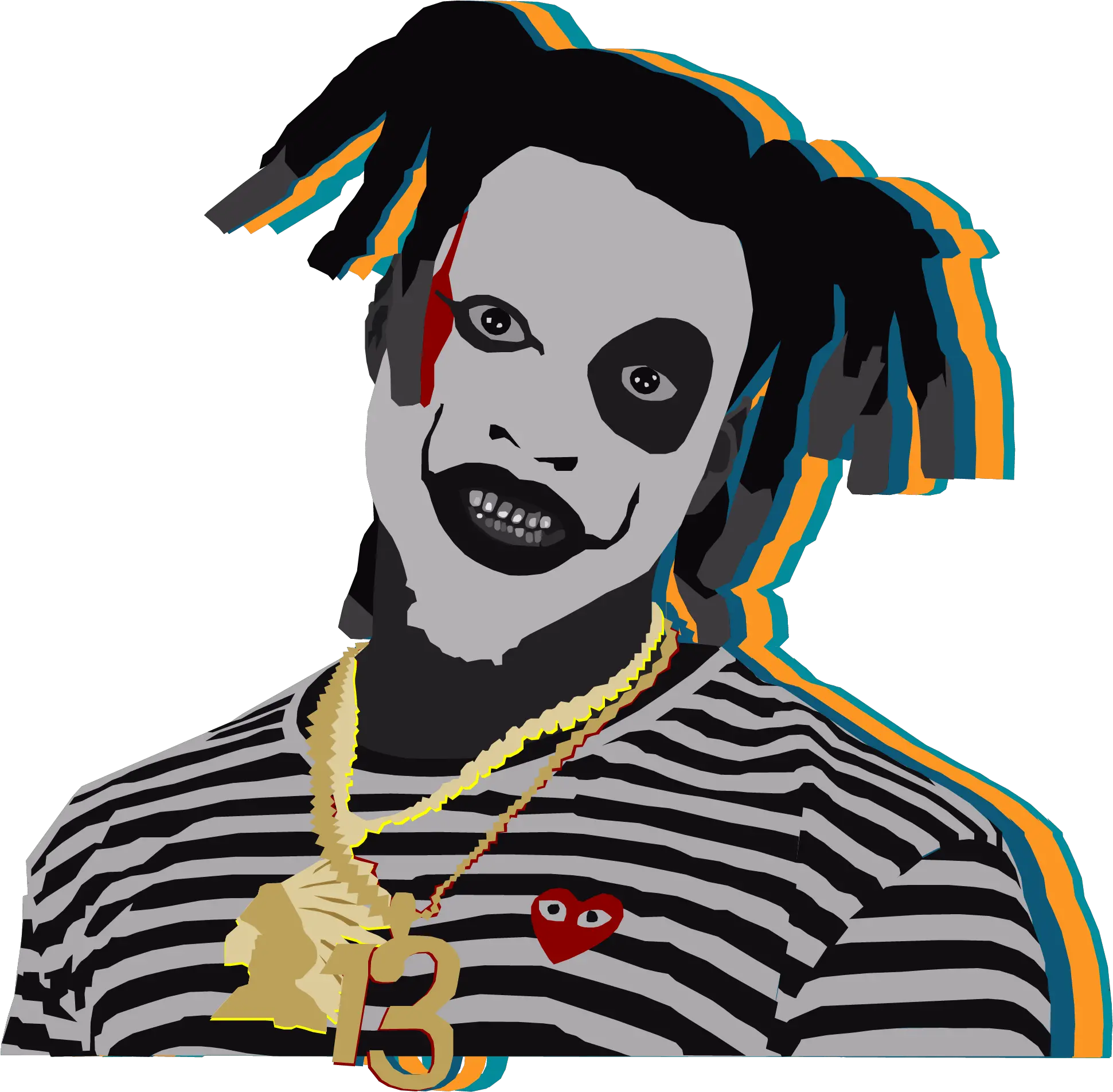  Clout Cobain Denzel Curry Clout Cobain Graphic Png Clout Png