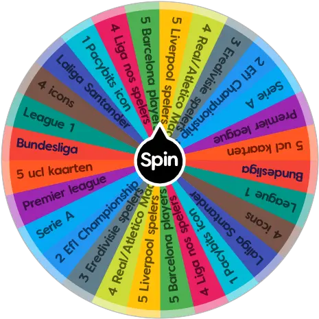  Fifa 20 Fut Draft League Wheel Spin The App Dot Png Barcelona Icon