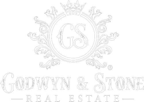  New Orleans Real Estate Godwyn U0026 Stone International Day Logo White Png Stone Logo