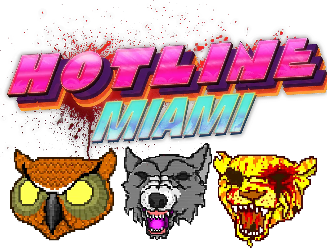  Hotline Miami Png Image With No Hotline Miami Logo Png Miami Png