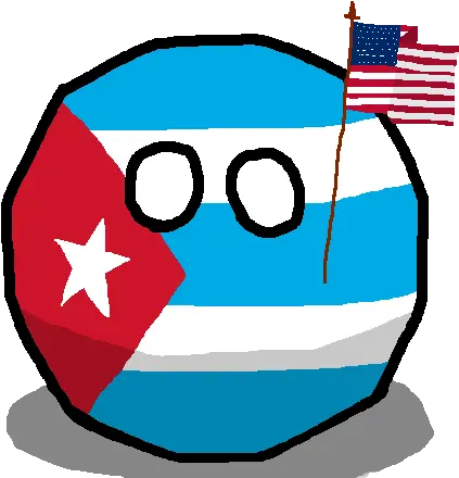  Republic Of Cubaball 1902 1952 Polandball Wiki Fandom Cuba Ball Png Cuban Flag Png