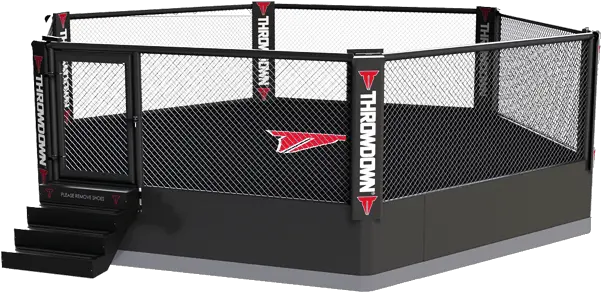  Professional Mma Cageufc Cageoctagon Cagehigh Quality Throwdown Mma Octagon Png Steel Cage Png