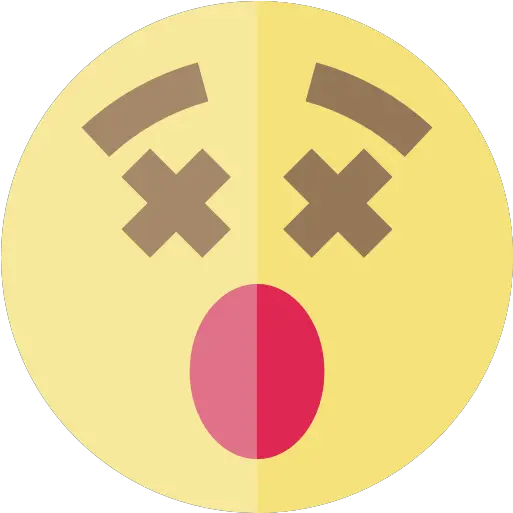  Emoticons Emoji Shocked Feelings Smileys Icon Drunk Skull Png Shocked Emoji Png