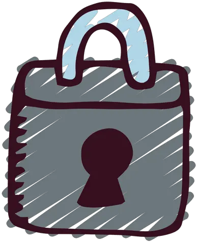  Download Vector Padlock Icon Vectorpicker Lock Doodle Transparent Background Png Social Media Icon Pack Vector