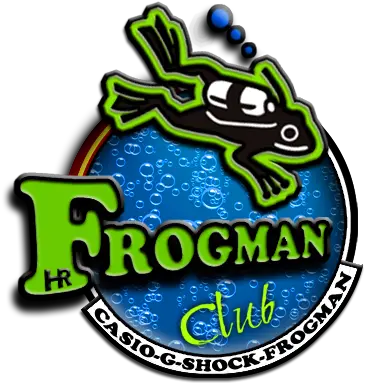  The Frogman Club Born In Spain Bubbles In Water Png Casio Logos