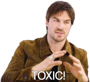  Toxic Disgusted Gif Smart Casual Png Ian Somerhalder Icon Gif