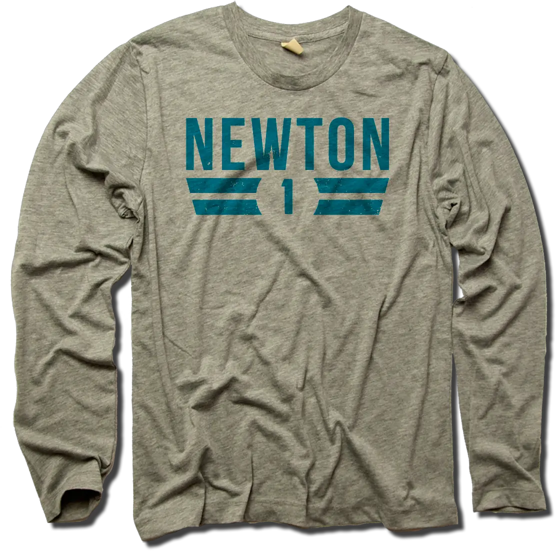  Cam Newton Font Mens Tops Blue Football Long Sleeve Png